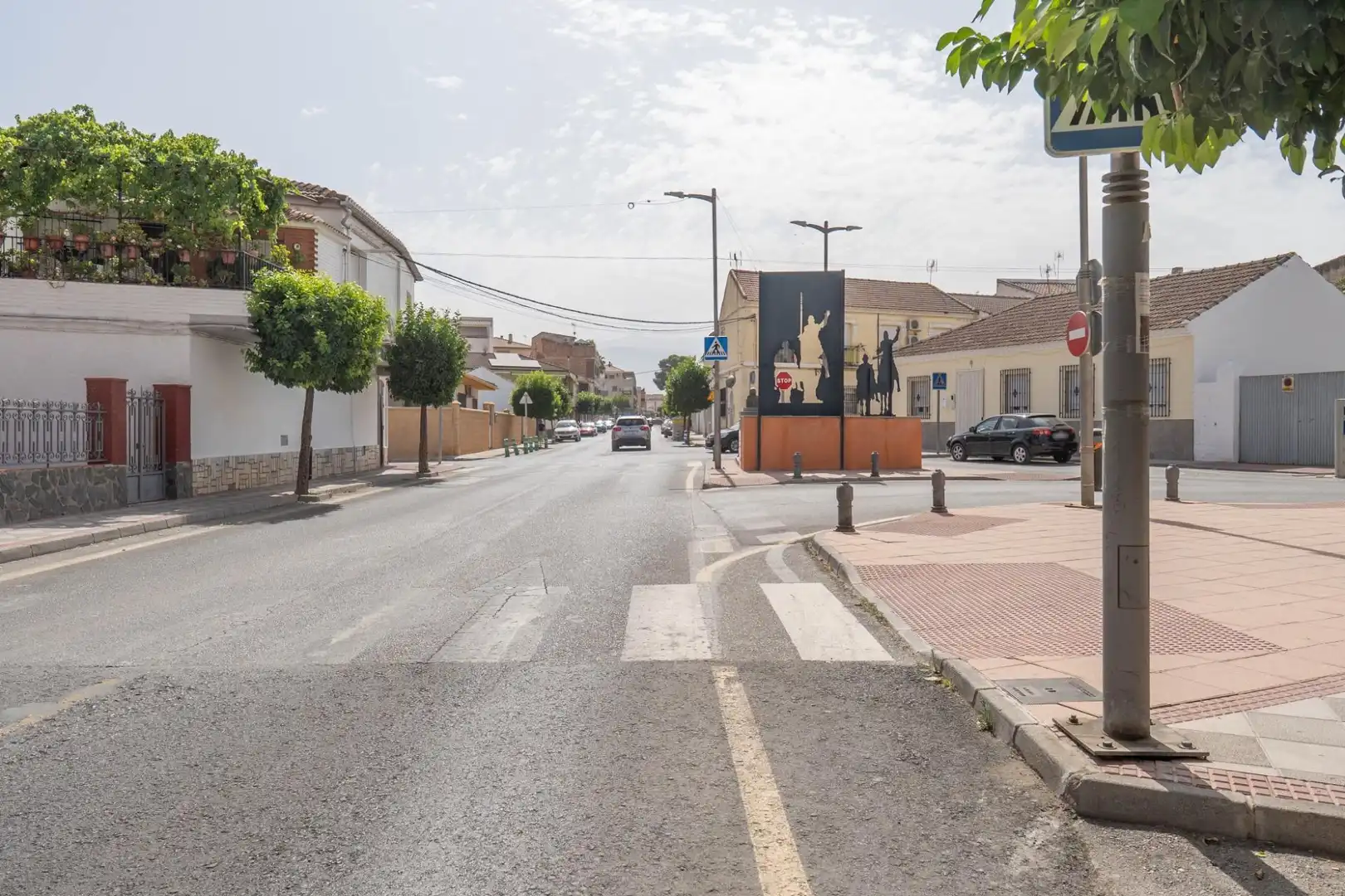Vista exterior de Planta baixa en venda en Churriana de la Vega amb Terrassa