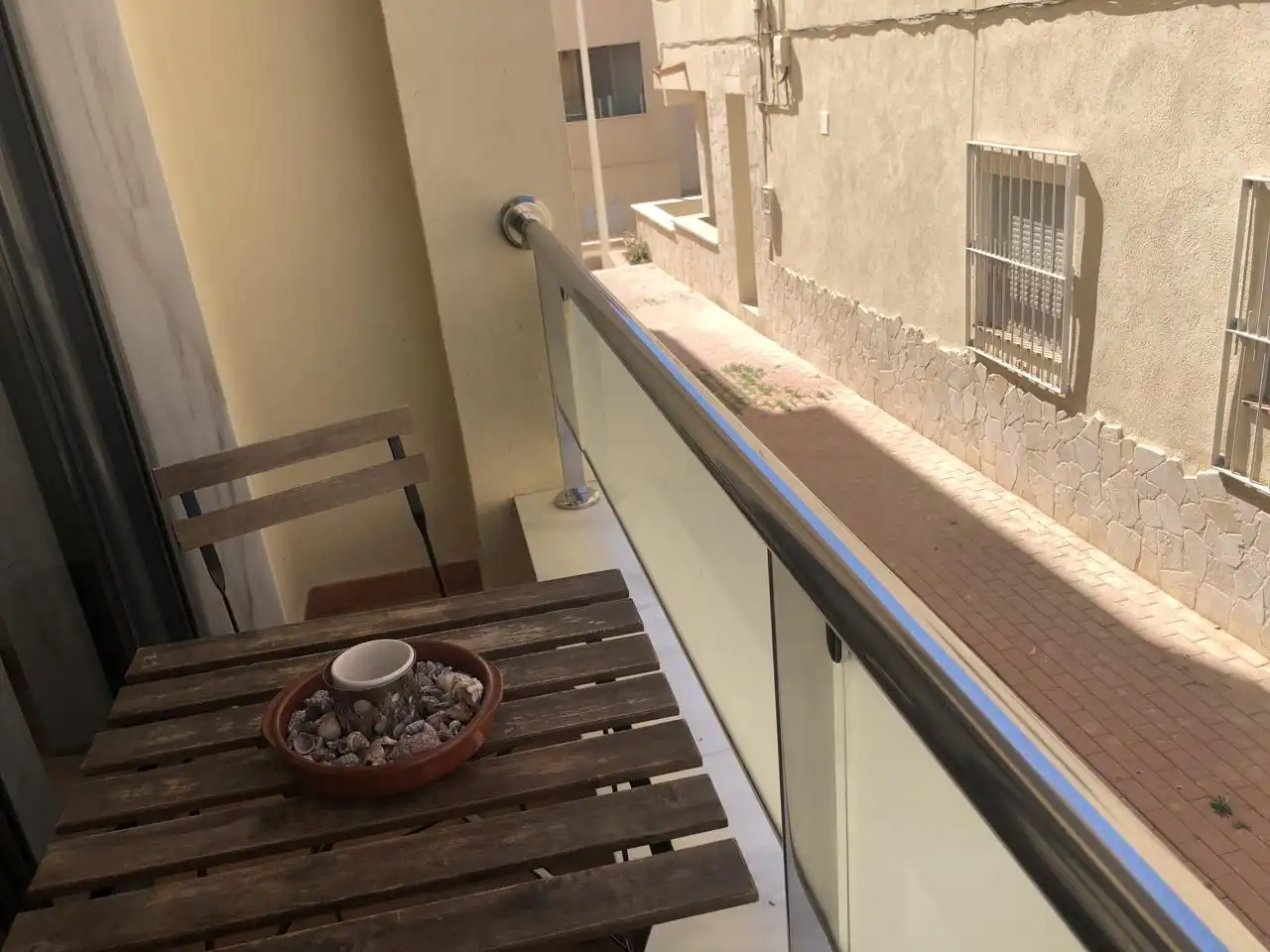 Balcony of Apartments for rent in Cuevas del Almanzora  with Air Conditioner, Terrace and Furnished