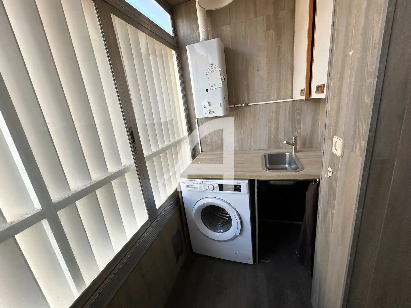 Küche von Wohnung zur Miete in Barcelona mit Terrasse und Balkon