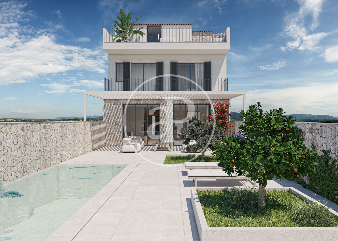 Exterior view of House or chalet for sale in Santanyí  with Air Conditioner, Heating and Private garden