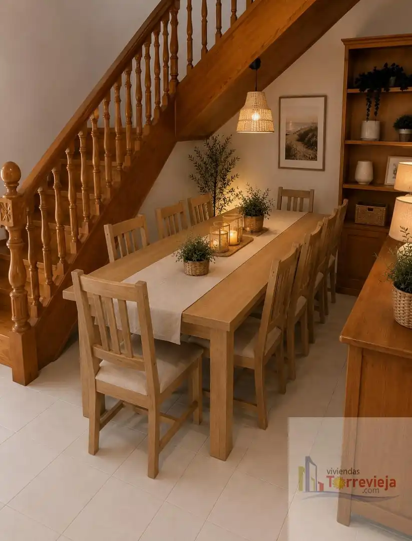 Comedor de Ático en venta en Torrevieja con Aire acondicionado, Terraza y Piscina comunitaria