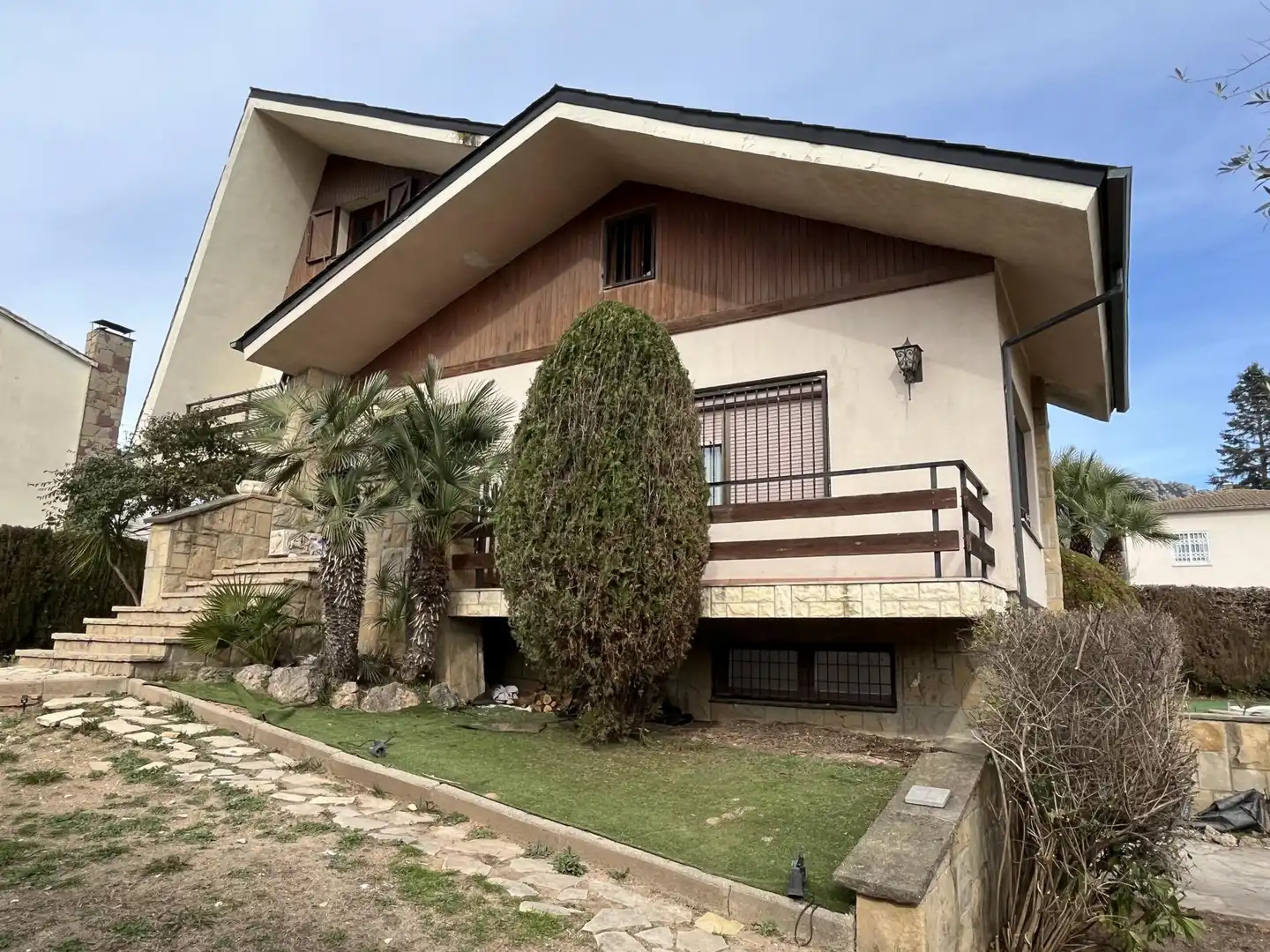 Vista exterior de Casa o chalet en venta en Collbató con Calefacción, Terraza y Piscina