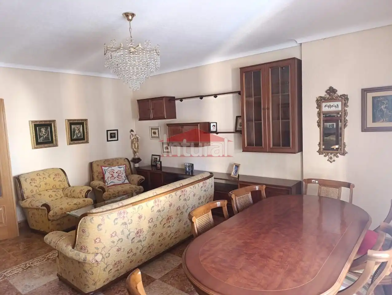 Wohnzimmer von Wohnung zum Verkauf in Albacete mit Klimaanlage, Heizung und Terrasse