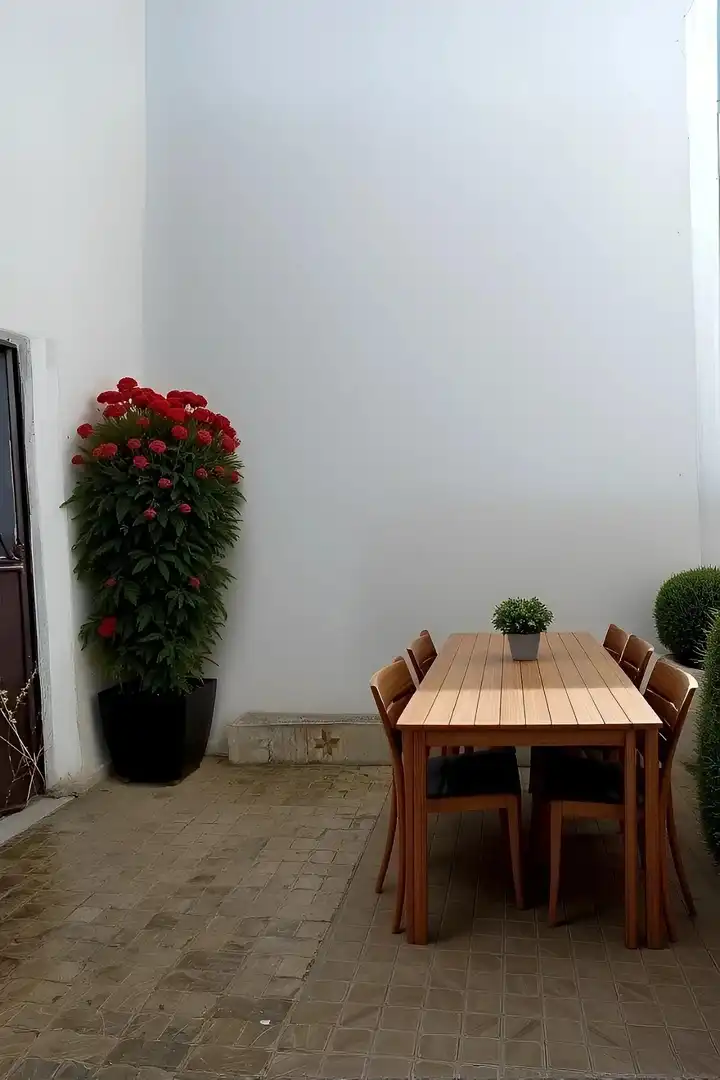 Terraza de Casa o chalet en venta en Higuera de la Sierra