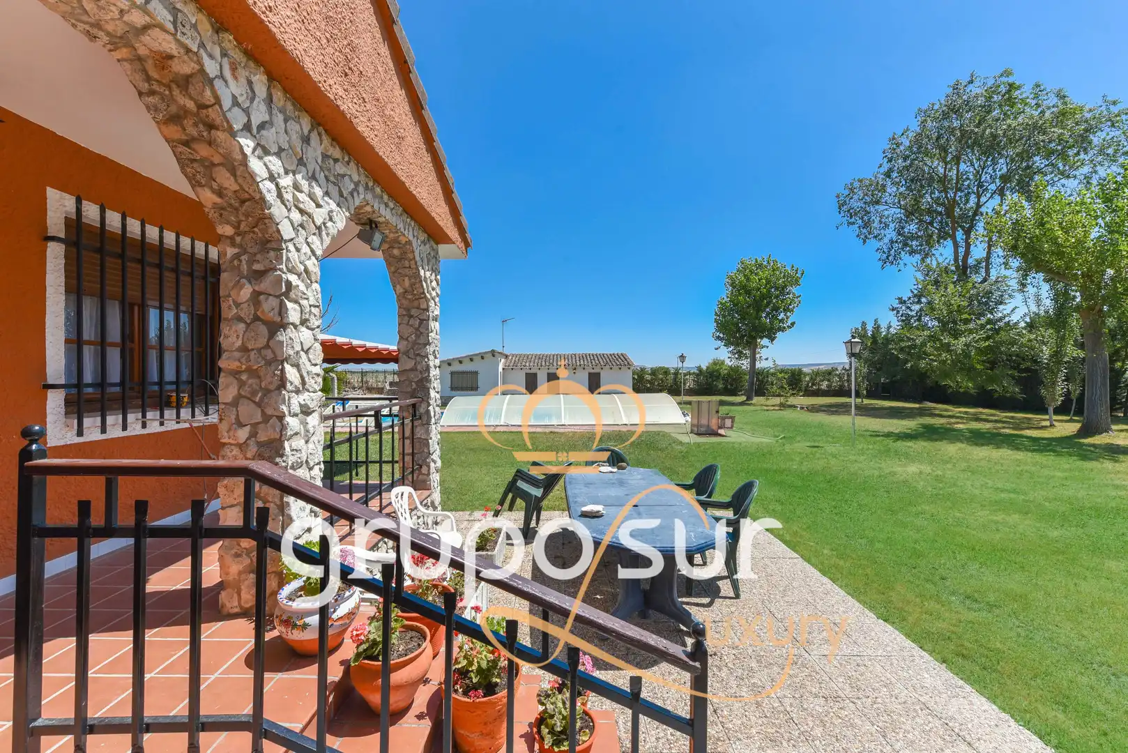 Jardín de Casa o chalet en venta en Trigueros del Valle con Calefacción, Jardín privado y Terraza