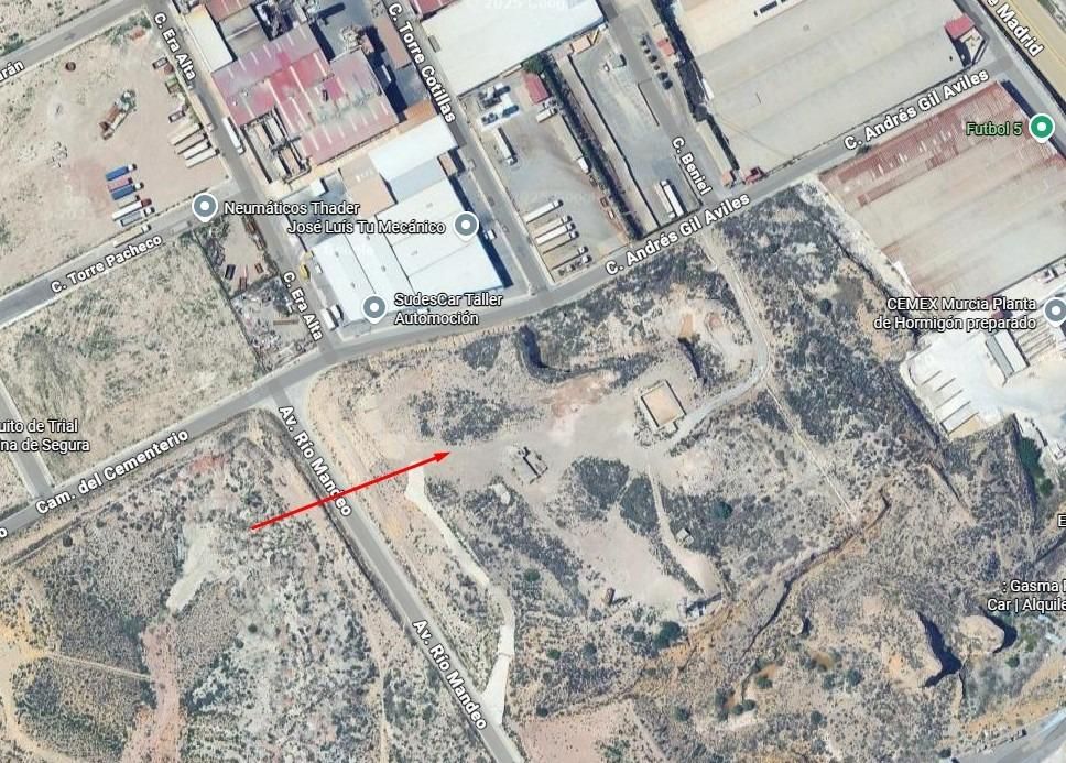 Exterior view of Industrial land for sale in  Murcia Capital
