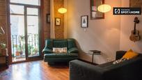 Living room of Flat to rent in  Barcelona Capital  with Air Conditioner, Heating and Furnished