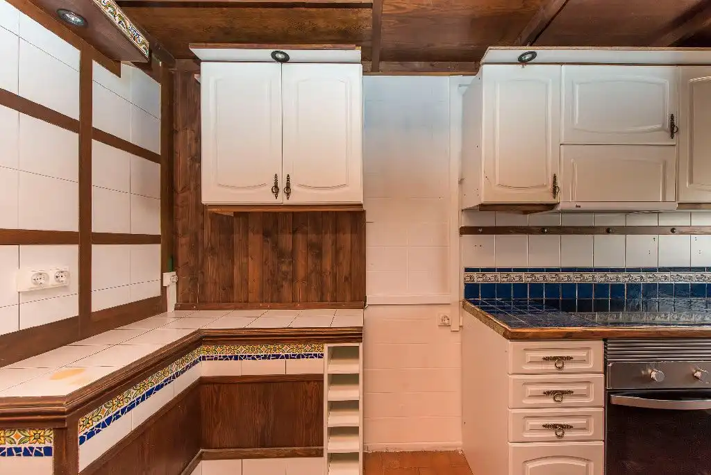 Cocina de Piso en venta en Les Franqueses del Vallès con Calefacción, Parquet y Horno