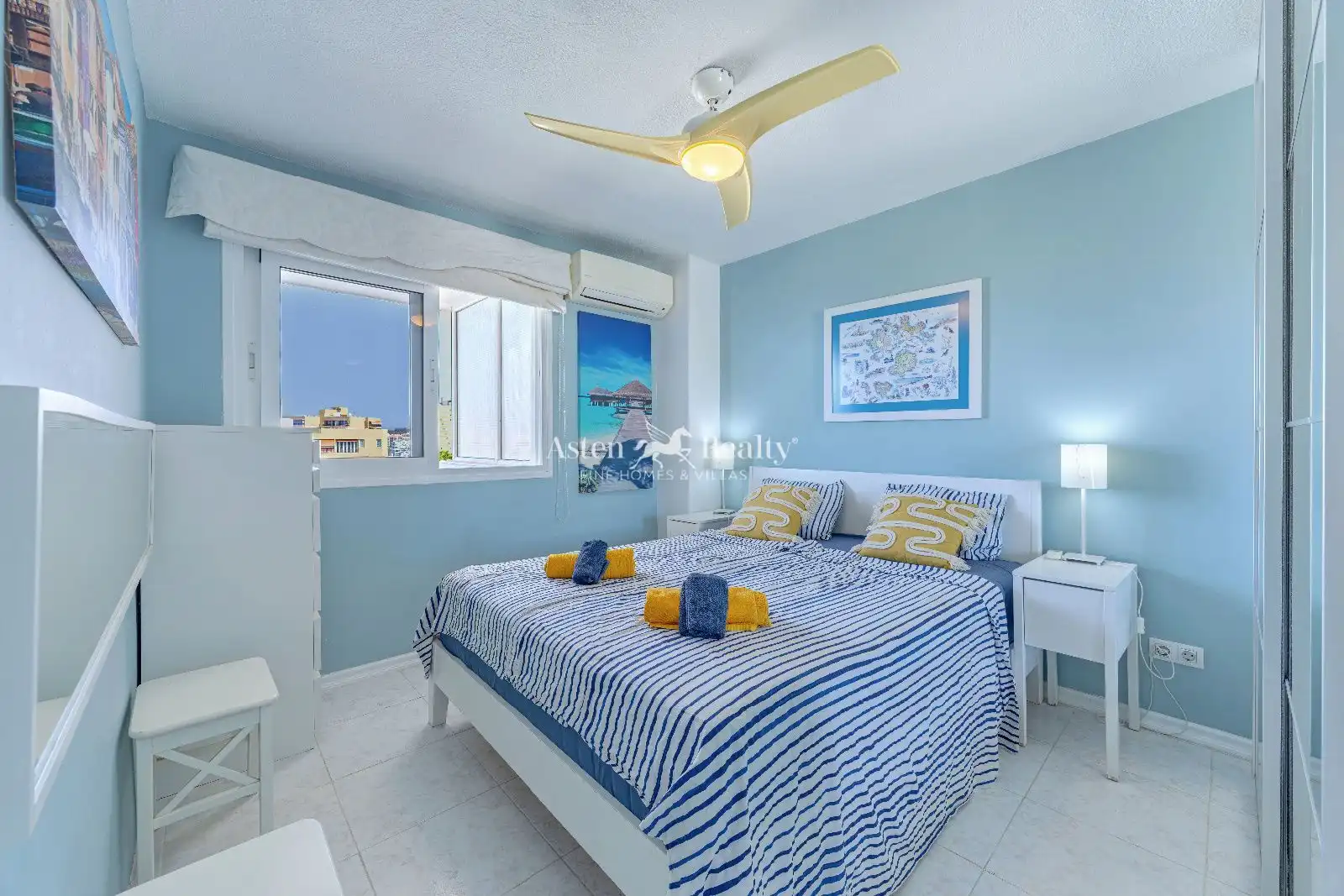 Bedroom of Apartments for sale in Arona  with Air Conditioner, Heating and Terrace
