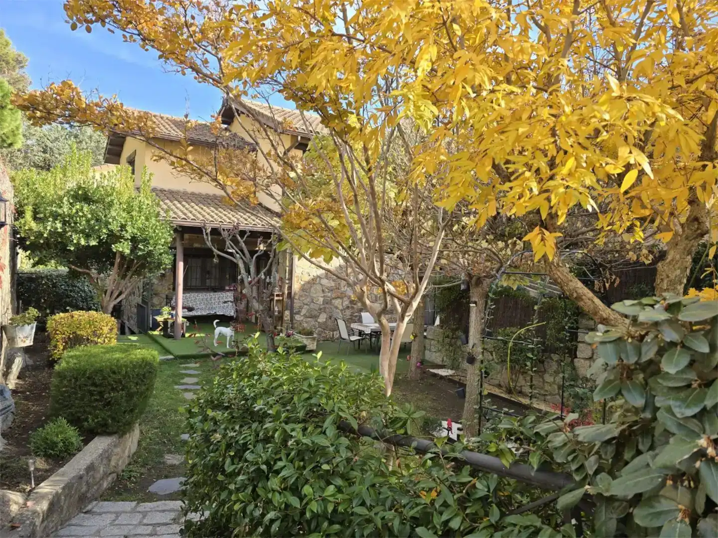 Jardín de Casa o chalet en venta en Zarzalejo con Aire acondicionado