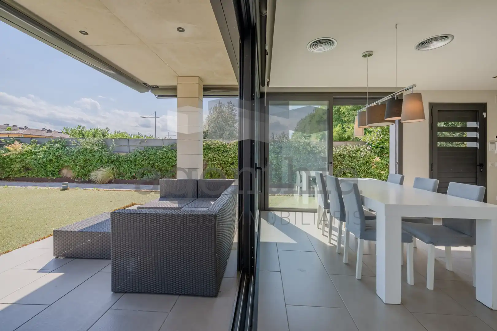 Terrace of Houses for sale in Vilobí d'Onyar  with Heating, Storage room and Furnished