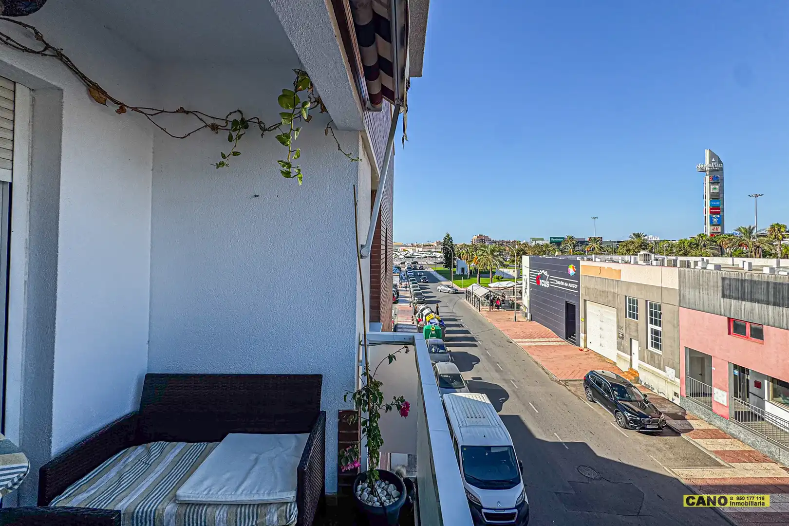 Balcony of Flat for sale in Roquetas de Mar  with Air Conditioner, Heating and Terrace
