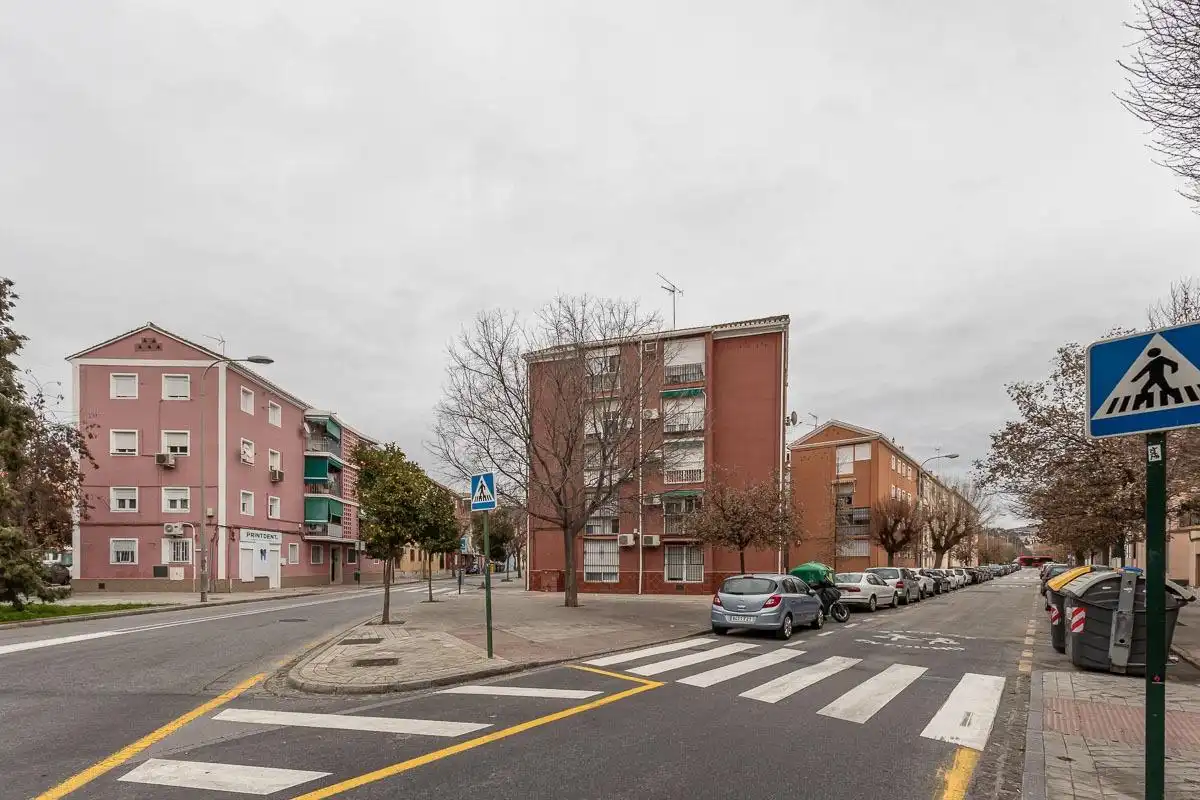 Vista exterior de Pis en venda en Granada amb Aire condicionat i Parquet