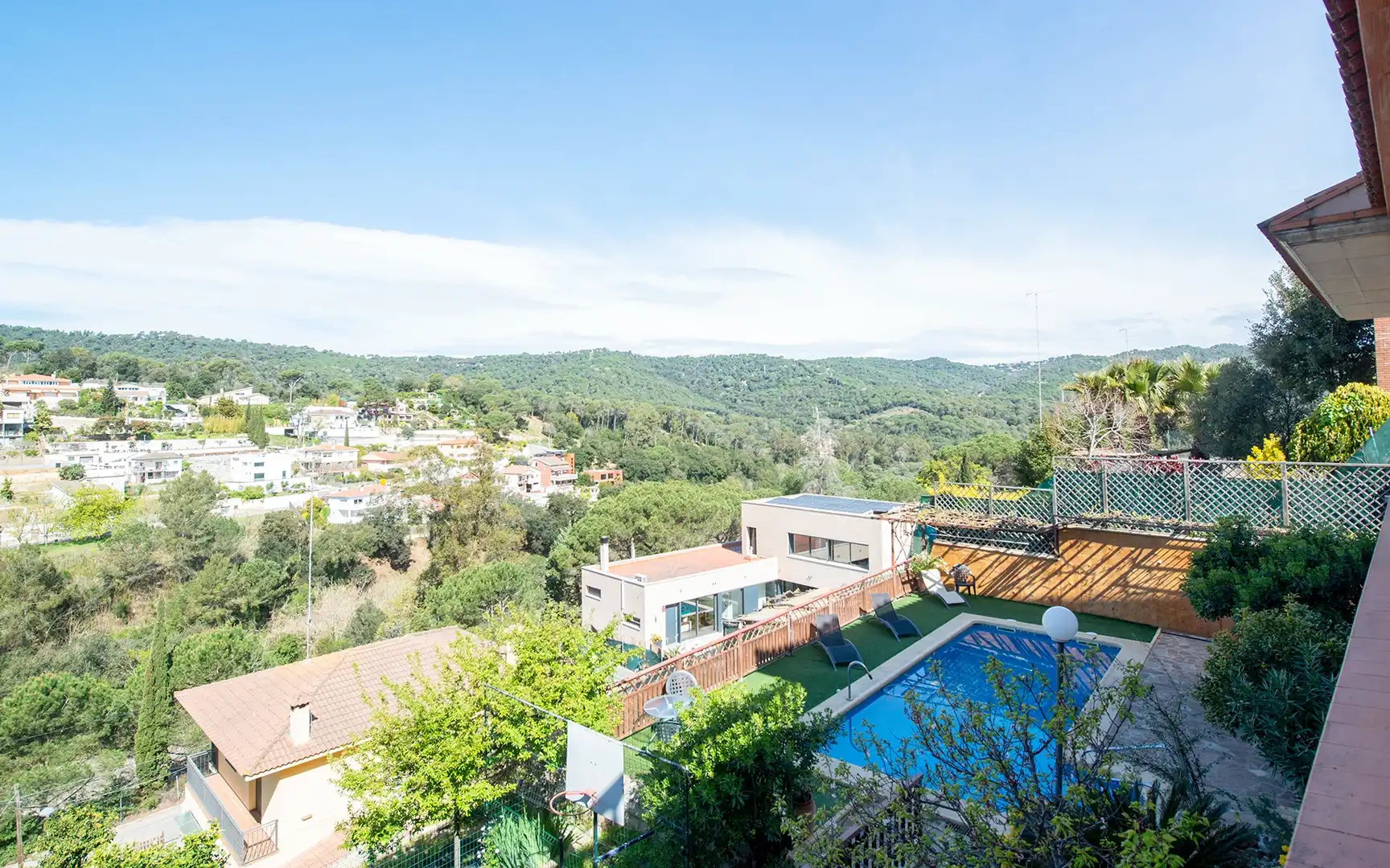 Piscina de Casa o xalet en venda en Argentona amb Calefacció, Jardí privat i Terrassa