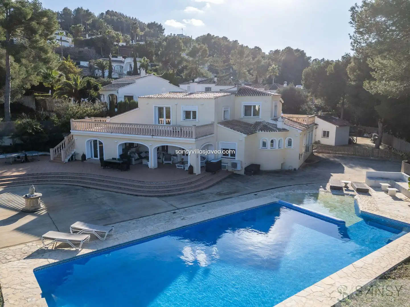 Vista exterior de Casa o xalet en venda en Jávea / Xàbia amb Aire condicionat i Traster