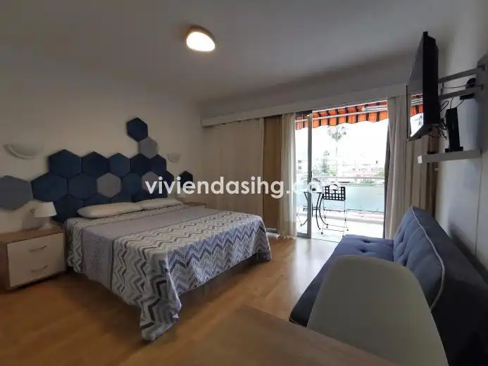 Bedroom of Study for rent in Puerto de la Cruz  with Terrace, Furnished and Washing machine