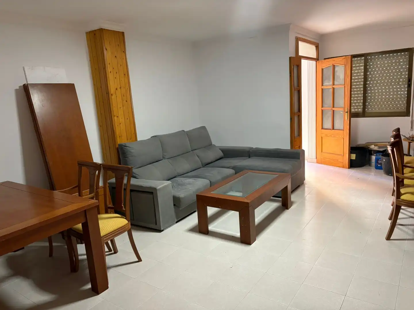 Sala de estar de Planta baja en venta en Vilallonga / Villalonga con Aire acondicionado, Amueblado y Horno