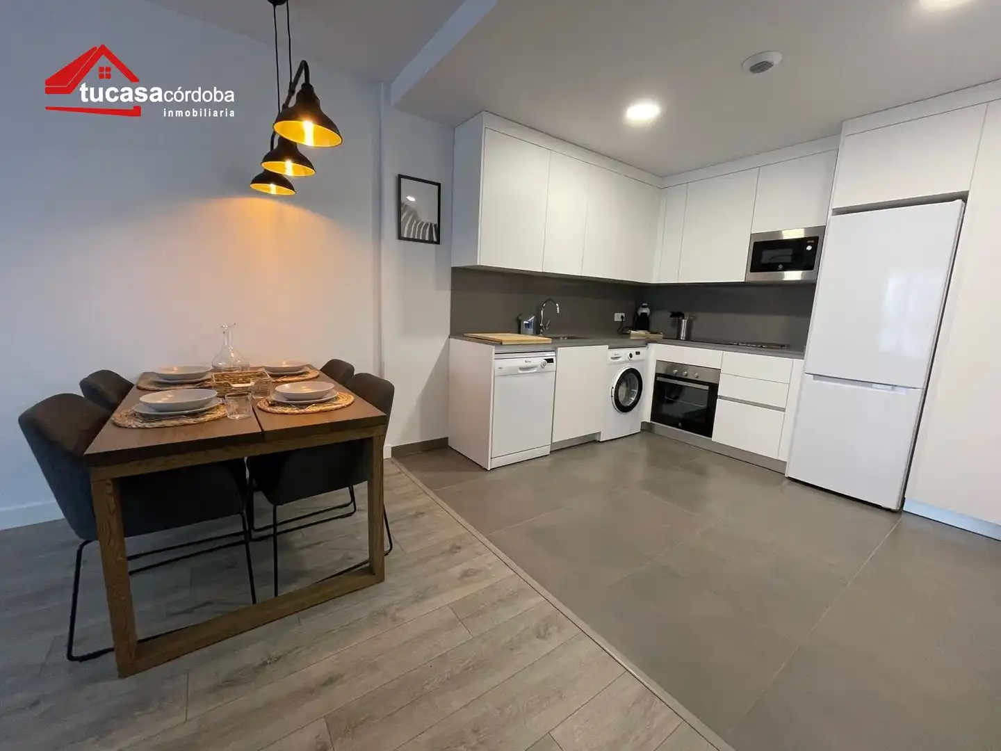 Cocina de Apartamento en venta en Córdoba con Aire acondicionado, Calefacción y Parquet