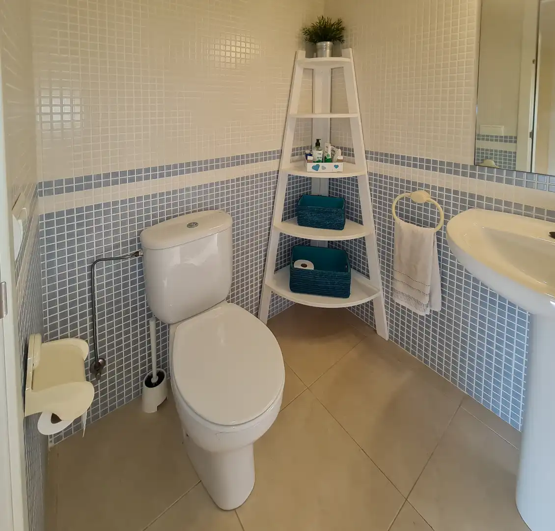 Baño de Casa adosada en venta en Begur con Aire acondicionado, Calefacción y Jardín privado