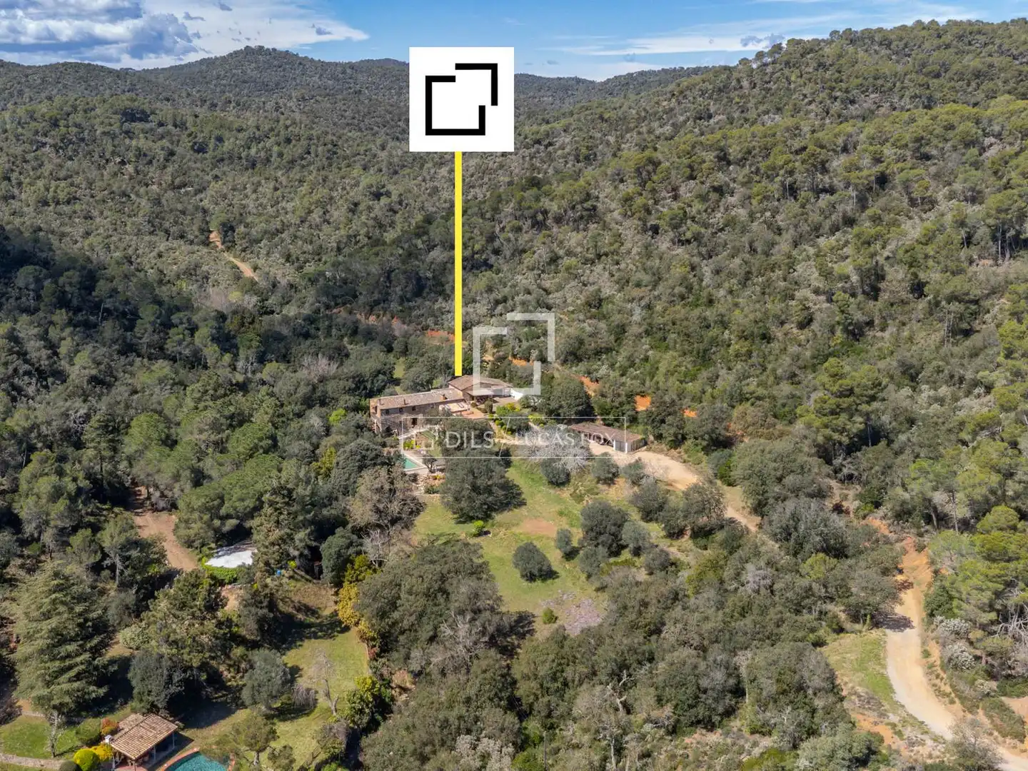 Casa rustica con piscina in vendita a Mont-ras, imagen 81