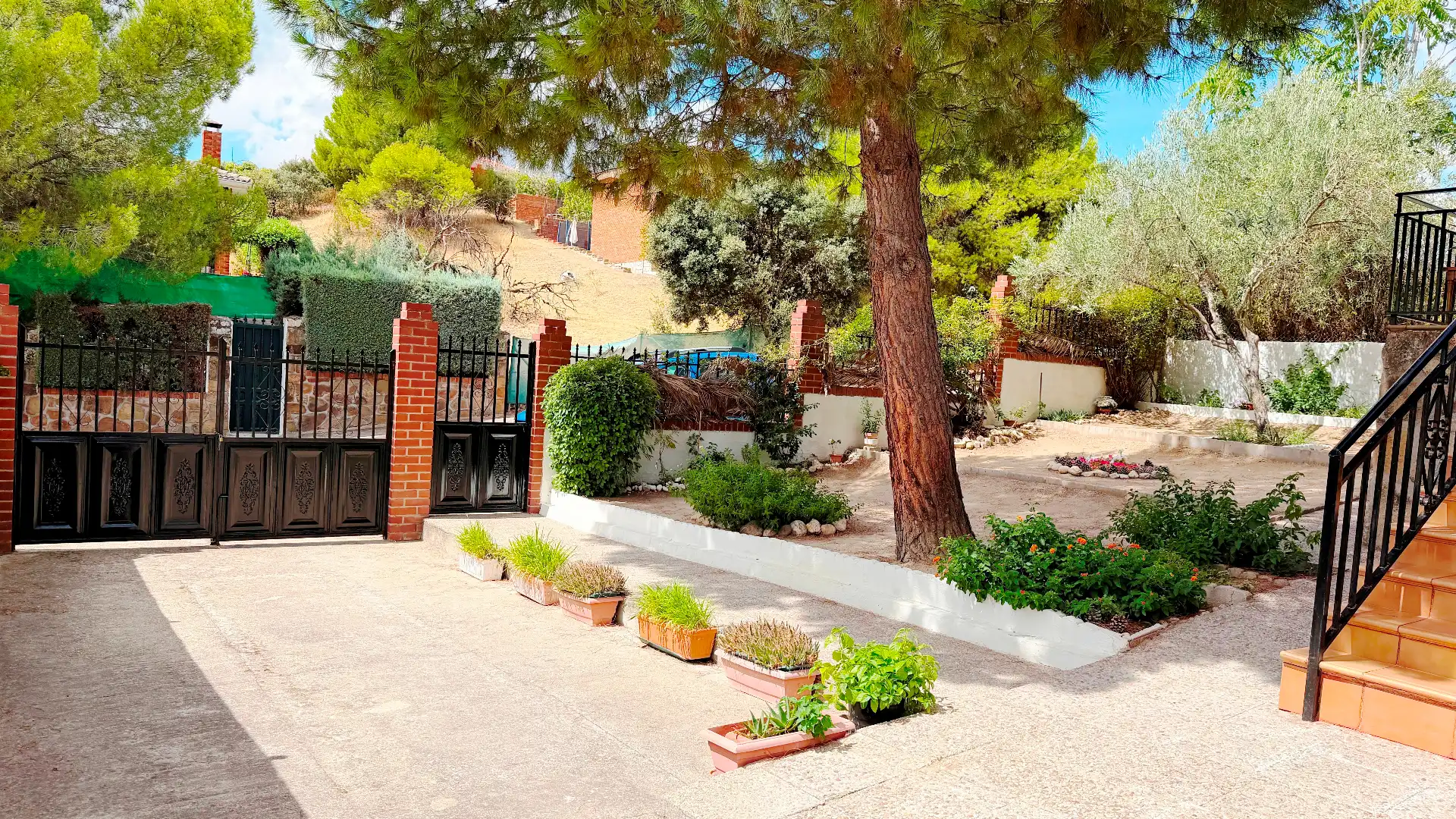 Jardín de Casa o chalet en venta en Santa Cruz del Retamar con Aire acondicionado, Calefacción y Jardín privado