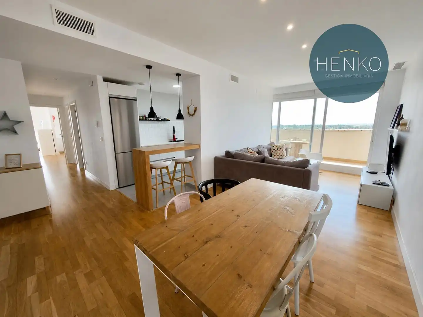 Living room of Flat for sale in Huelva  with Air Conditioner, Heating and Terrace