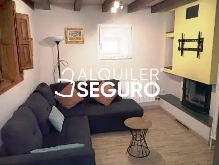 Sala de estar de Casa o chalet de alquiler en Berantevilla con Calefacción y Amueblado