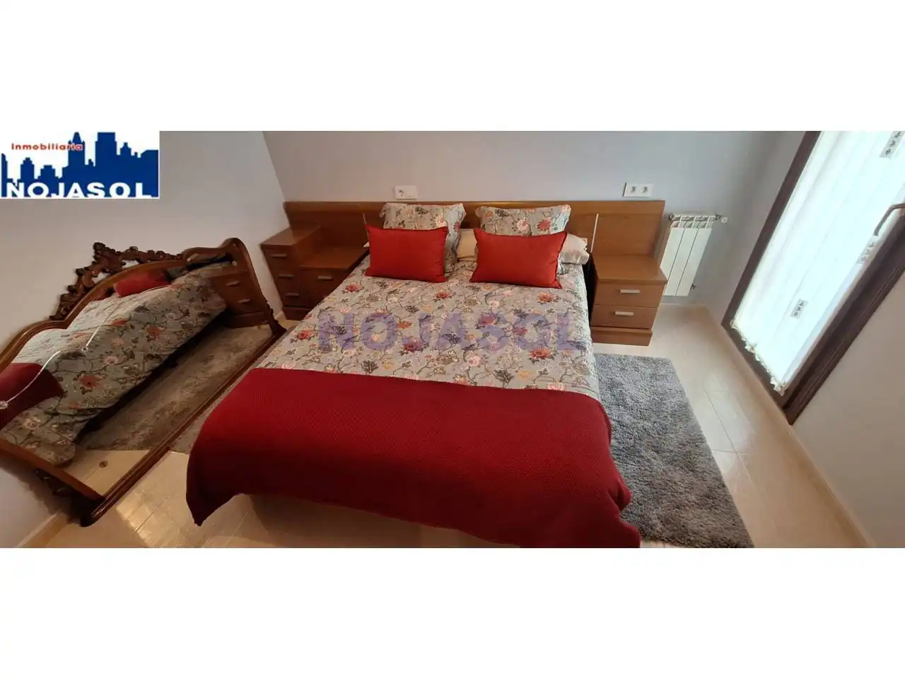 Bedroom of Apartments for rent in Noja  with Heating, Terrace and Furnished