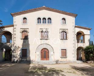 Vista exterior de Finca rústica en venda en Arenys de Munt amb Calefacció, Terrassa i Traster