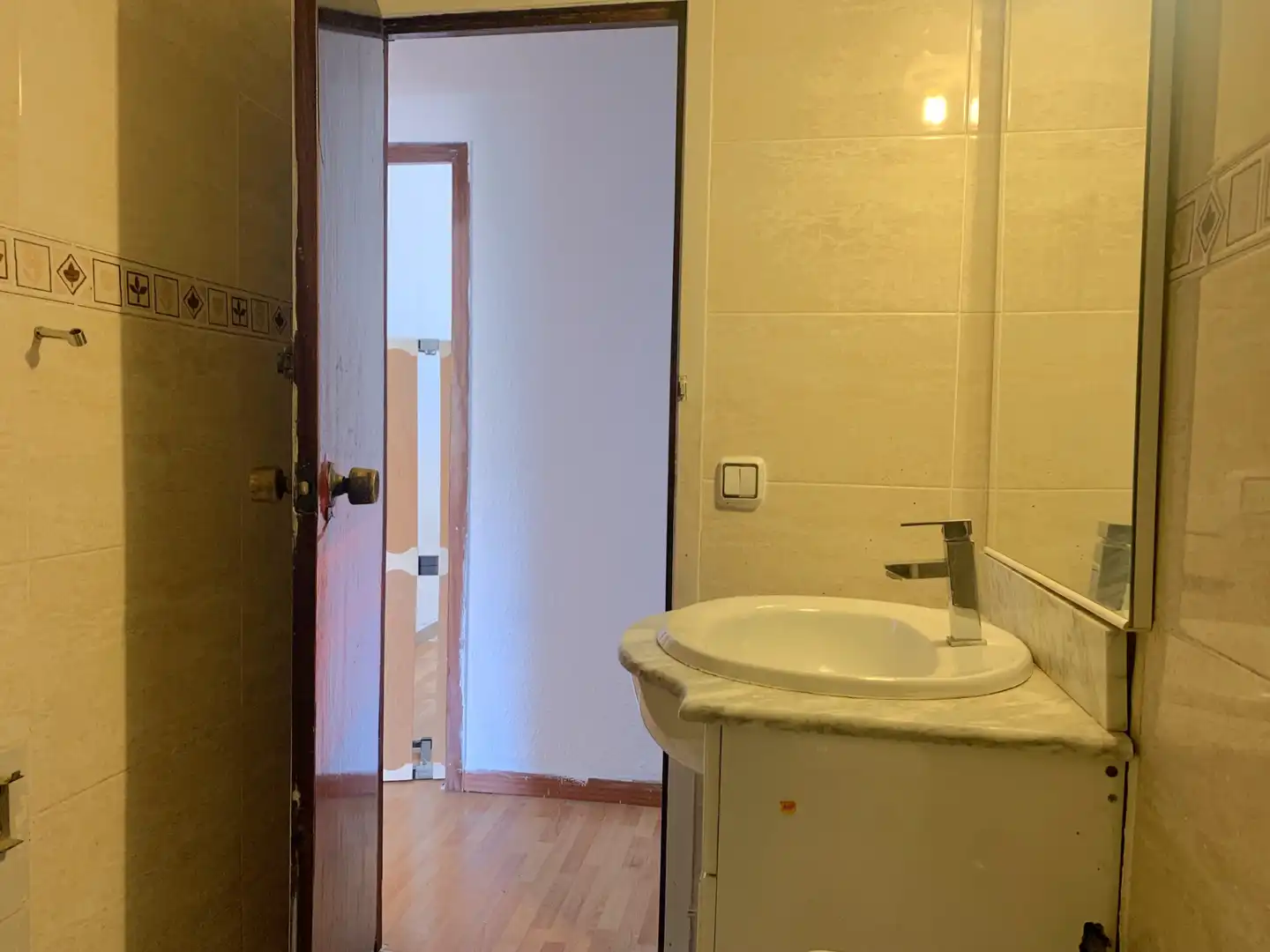Baño de Ático en venta en Barcelona con Lavadora