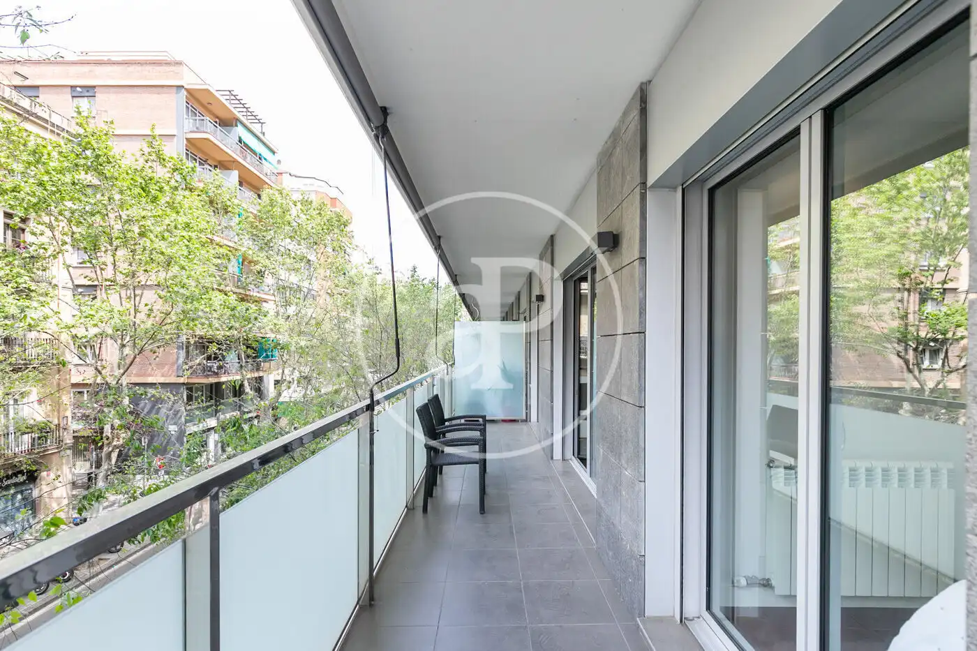 Exterior view of Flat for sale in Barcelona  with Air Conditioner, Heating and Terrace