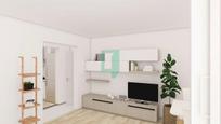 Living room of Flat for sale in Badalona  with Air Conditioner, Heating and Balcony