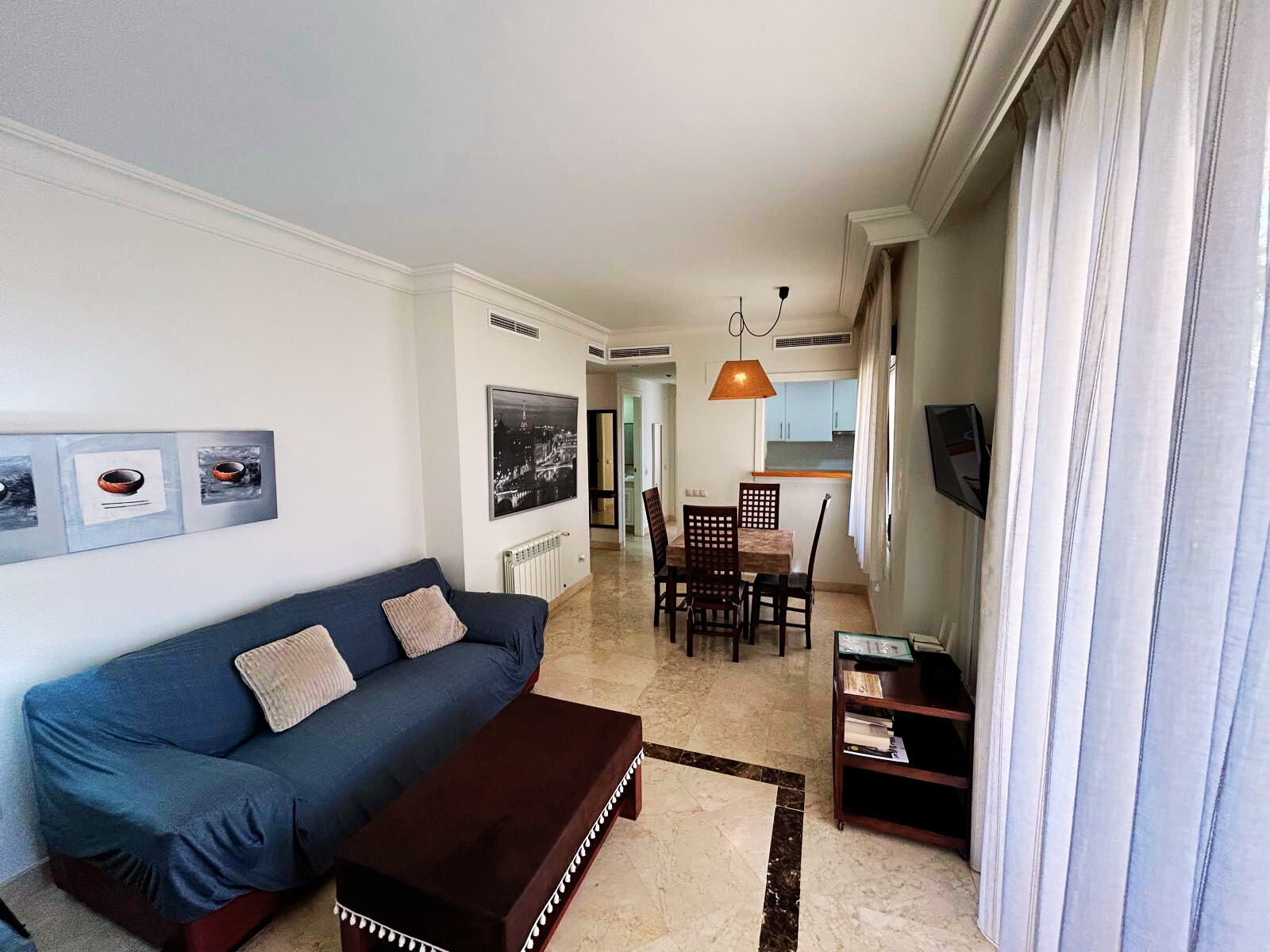 Sala de estar de Apartamento en venta en San Javier con Jardín privado y Piscina comunitaria