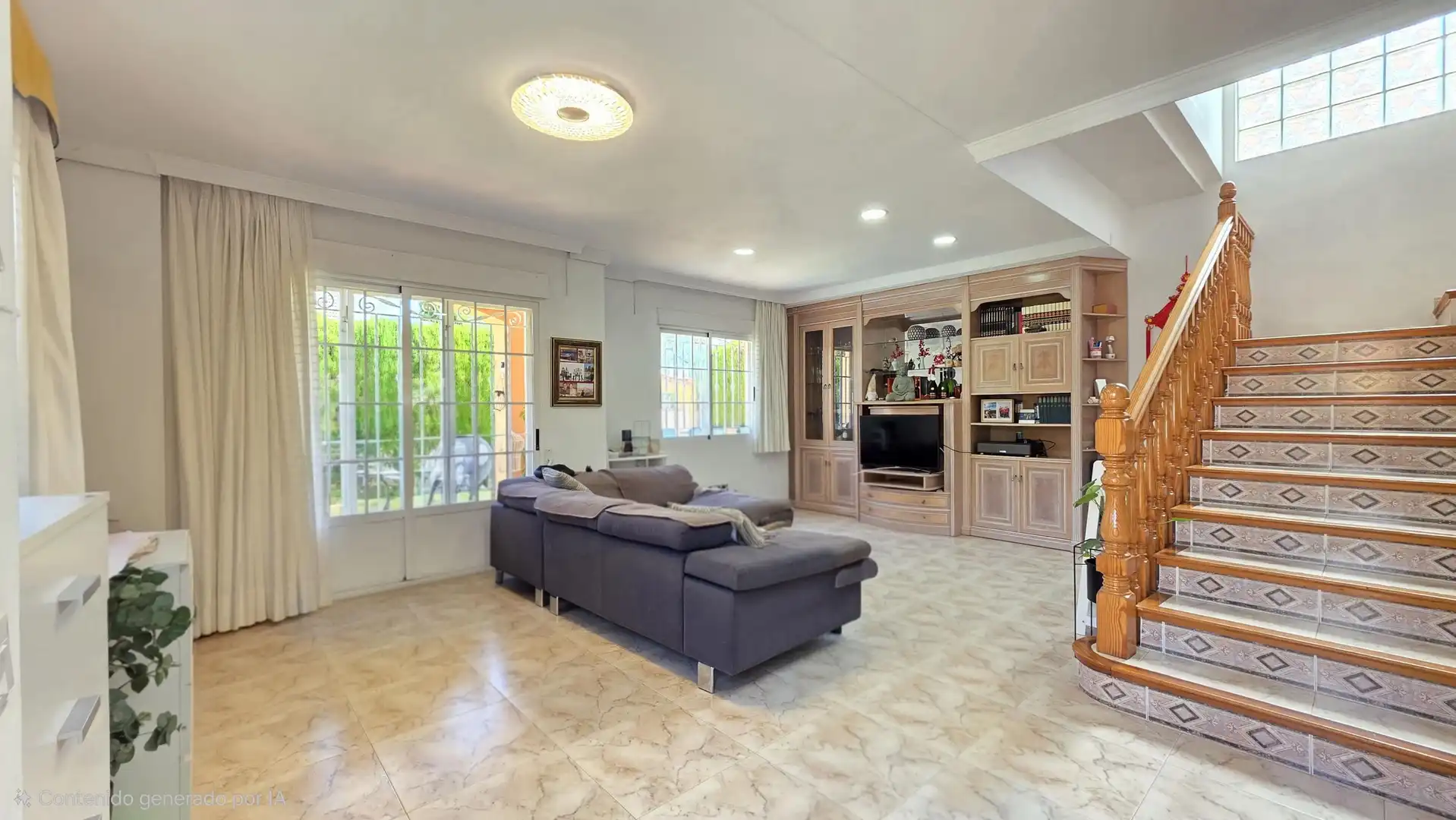Wohnzimmer von Haus oder Chalet zum Verkauf in Gandia mit Privatgarten, Terrasse und Balkon