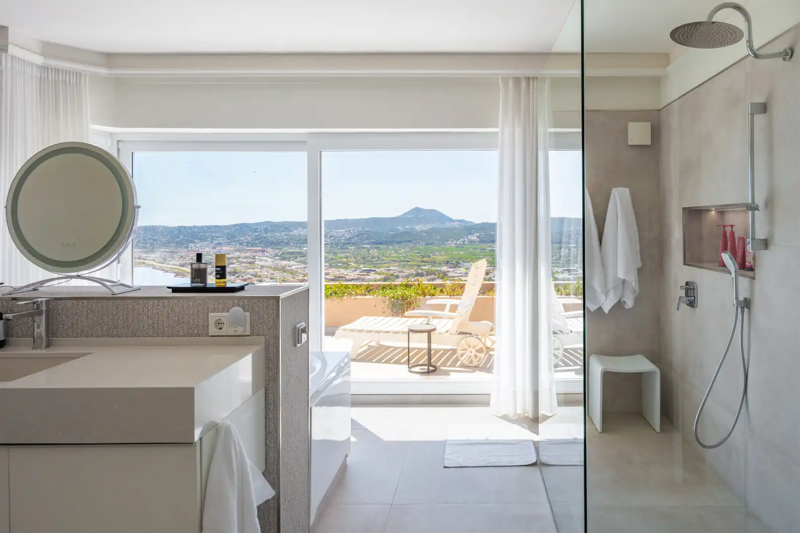 Bathroom of Houses for sale in Jávea / Xàbia  with Air Conditioner, Heating and Private garden