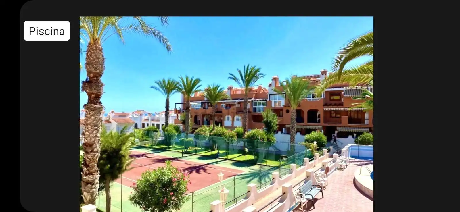 Außenansicht von Wohnungen zur Miete in Torrevieja mit Klimaanlage, Möbliert und Gemeinschaftspool