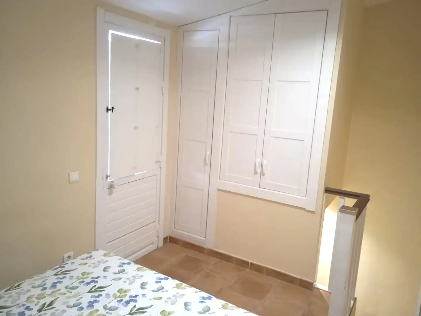 Bedroom of Apartments for rent in Cáceres  with Air Conditioner, Terrace and Furnished
