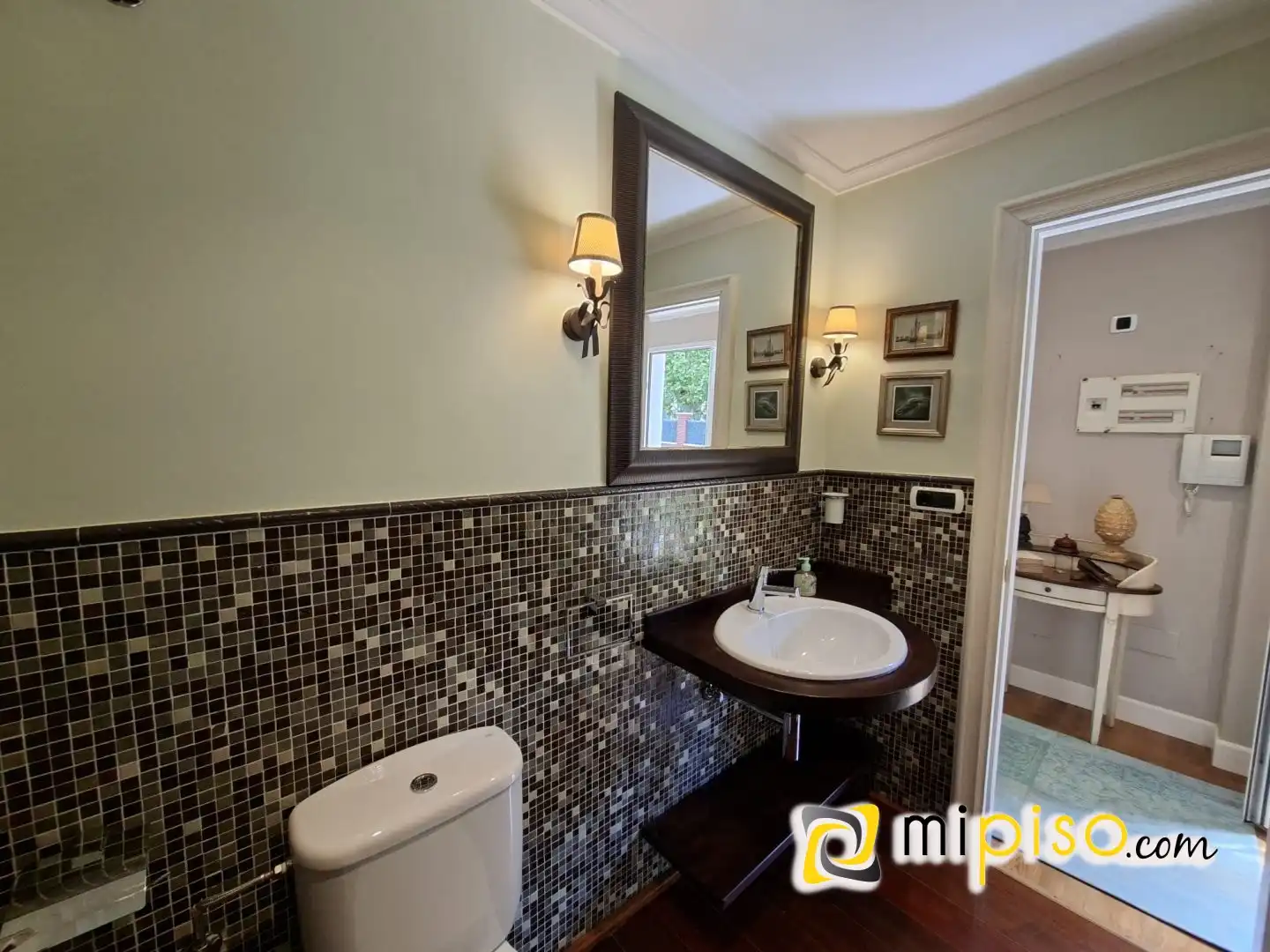 Baño de Casa o chalet de alquiler en Laredo con Calefacción, Jardín privado y Amueblado