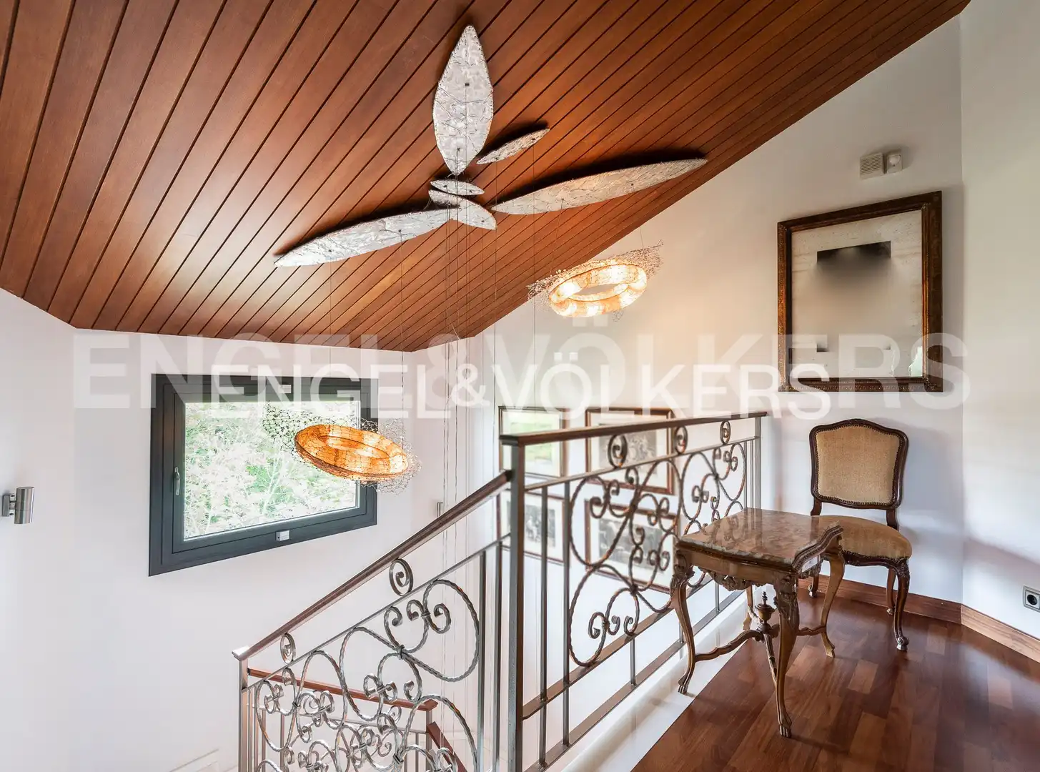 Balcony of Houses for sale in Sant Cugat del Vallès  with Air Conditioner, Heating and Private garden
