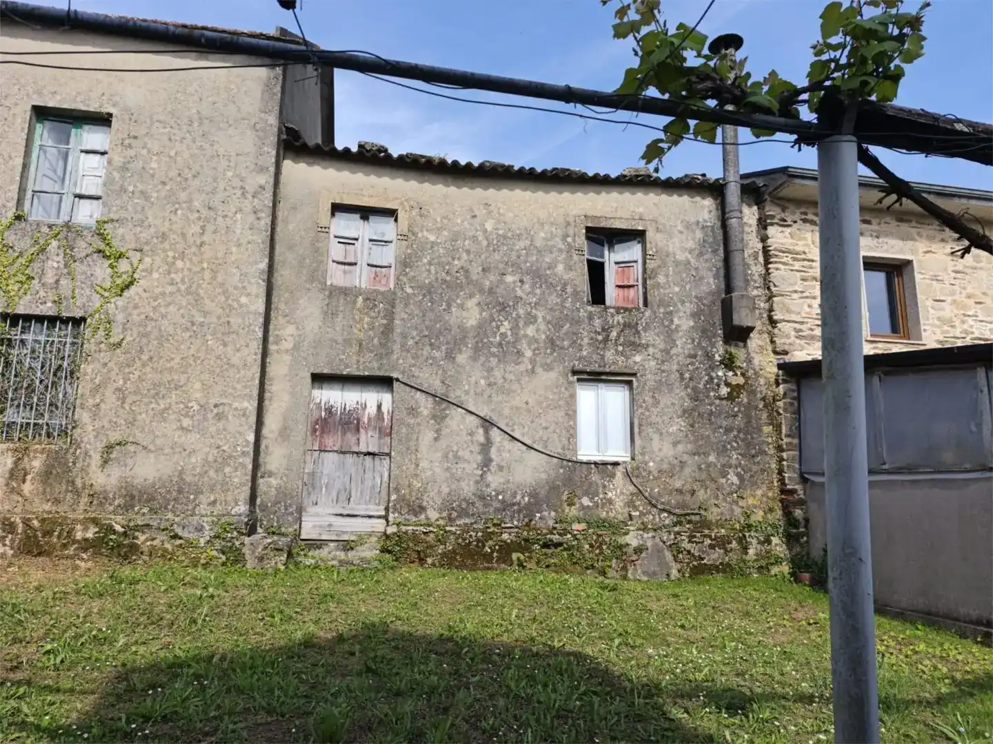 Vista exterior de Piso en venta en Miño