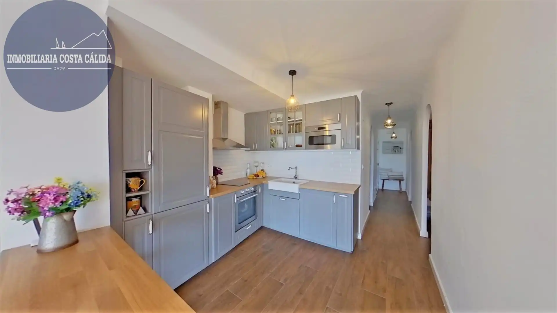 Kitchen of Apartments for sale in Águilas  with Air Conditioner, Heating and Furnished