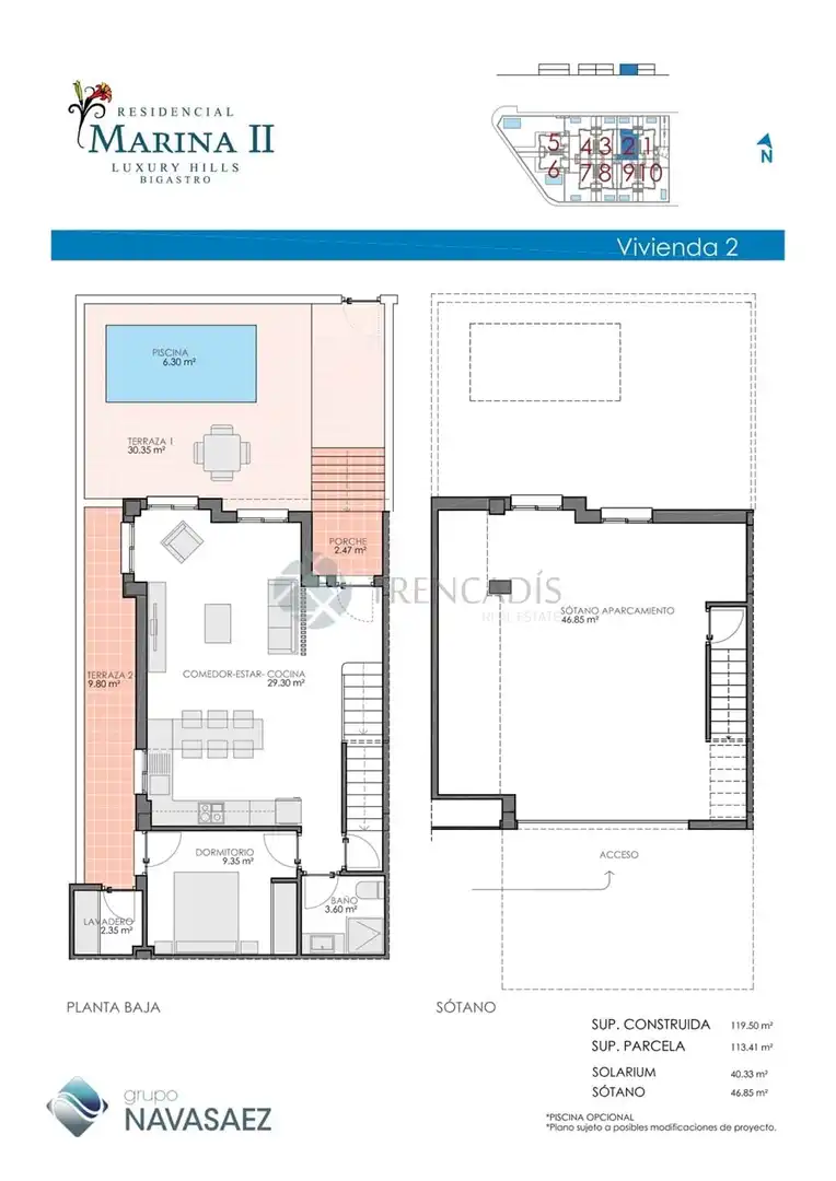 Semi-detached house with pool for sale in Concepción Arenal, imagen 18