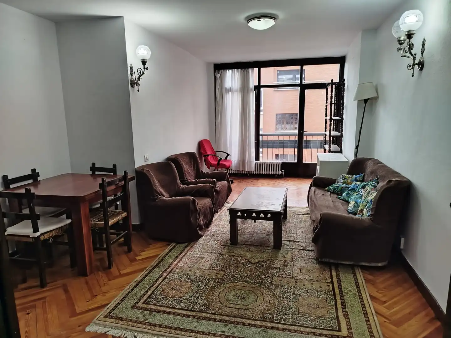 Living room of Flat for sale in Bilbao   with Heating and Balcony