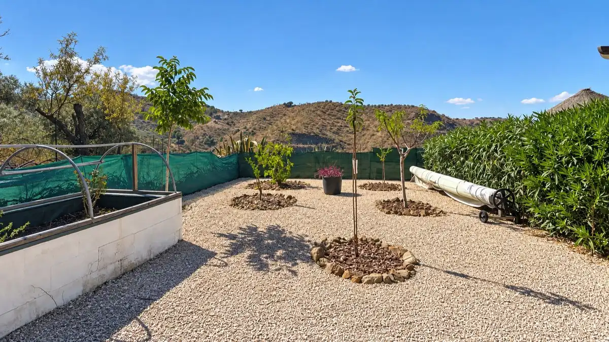 Terrassa de Casa o xalet en venda en Colmenar amb Aire condicionat, Jardí privat i Terrassa