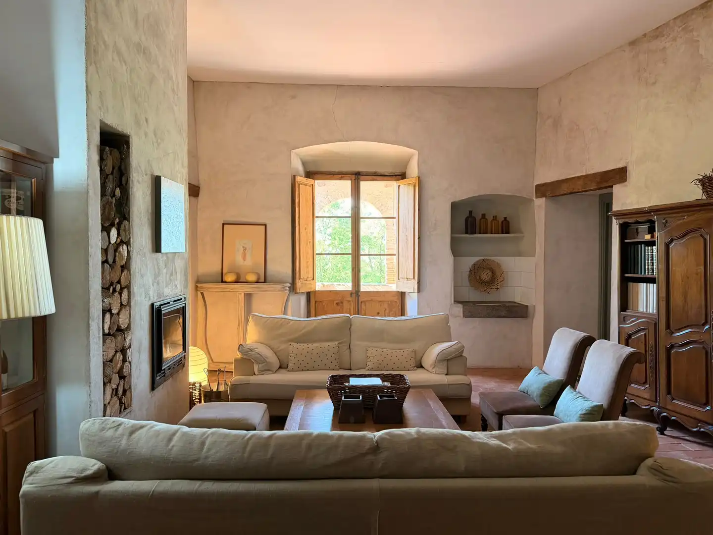 Sala de estar de Finca rústica en venta en Vilademuls