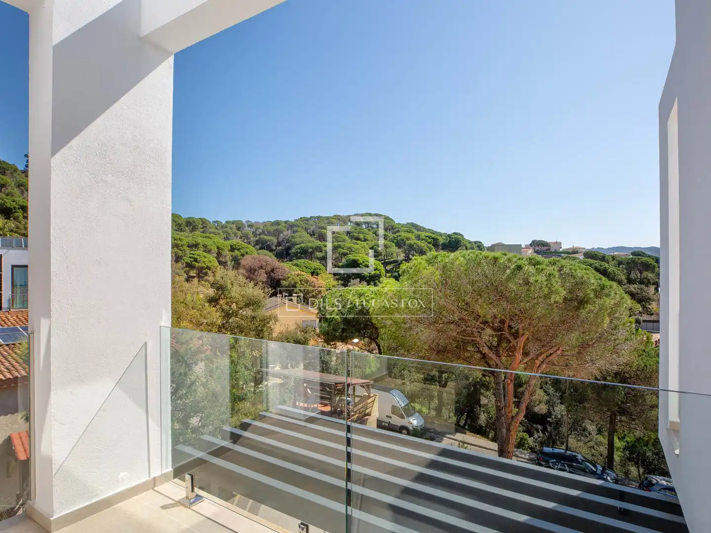 Vista exterior de Casa o xalet en venda en Lloret de Mar amb Aire condicionat, Calefacció i Jardí privat