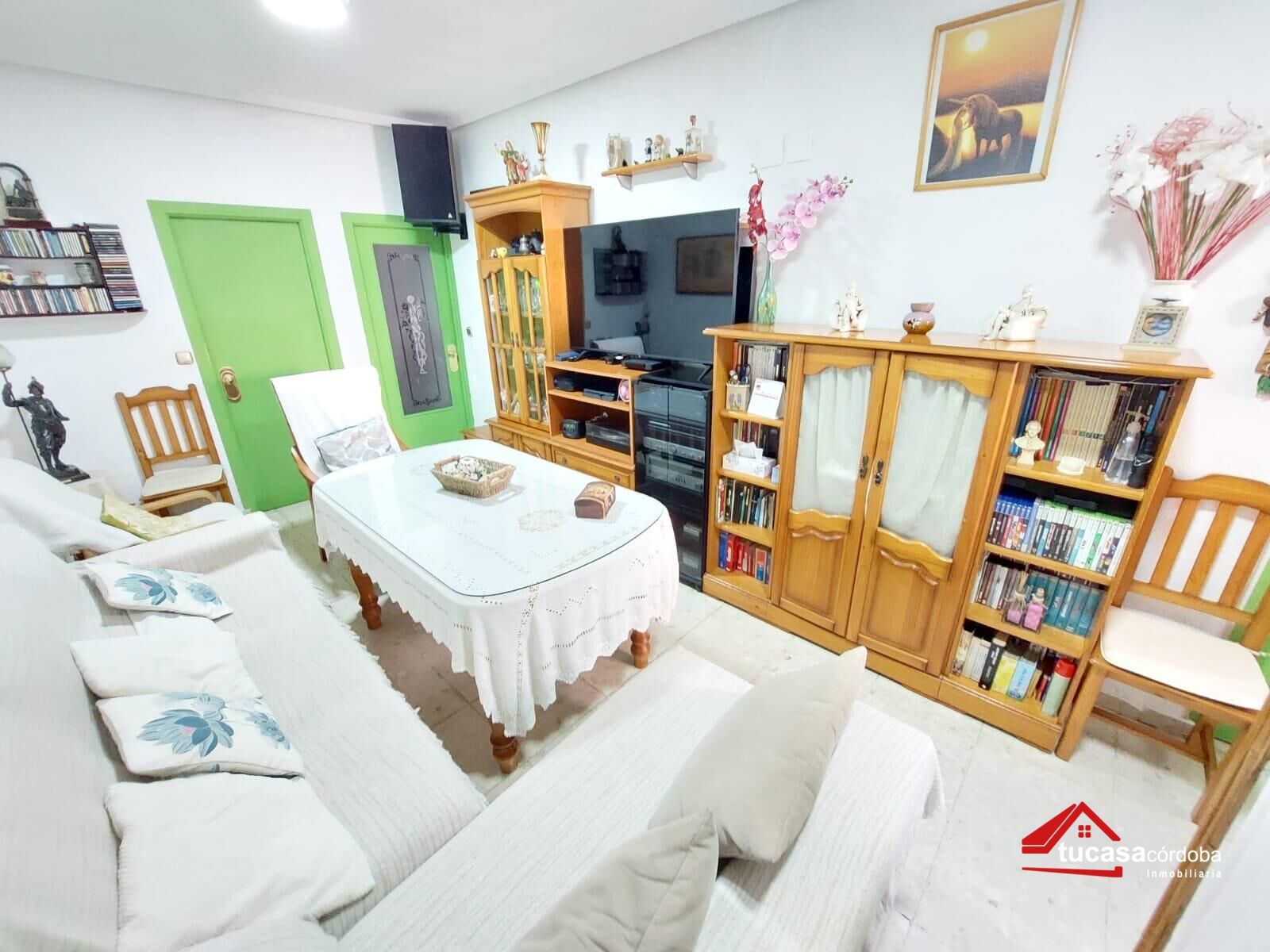 Sala d'estar de Casa o xalet en venda en  Córdoba Capital amb Aire condicionat i Traster