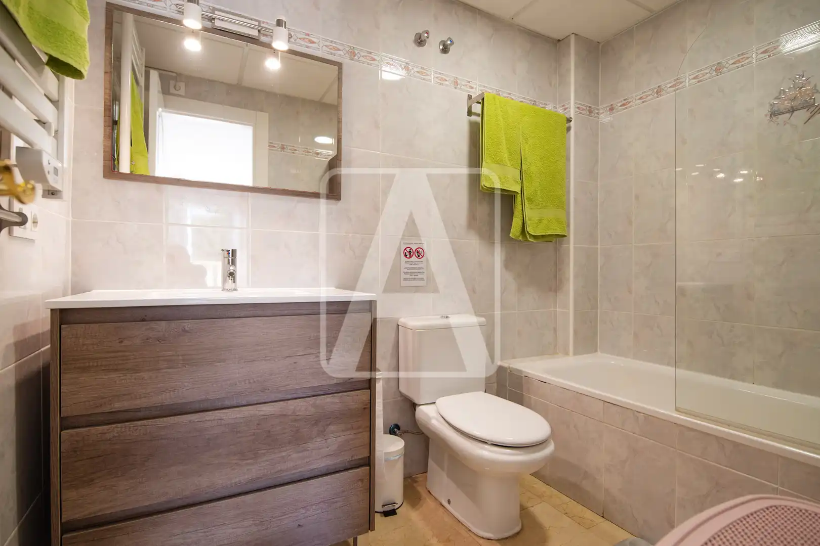 Bany de Apartament en venda en Calpe / Calp amb Aire condicionat, Terrassa i Traster