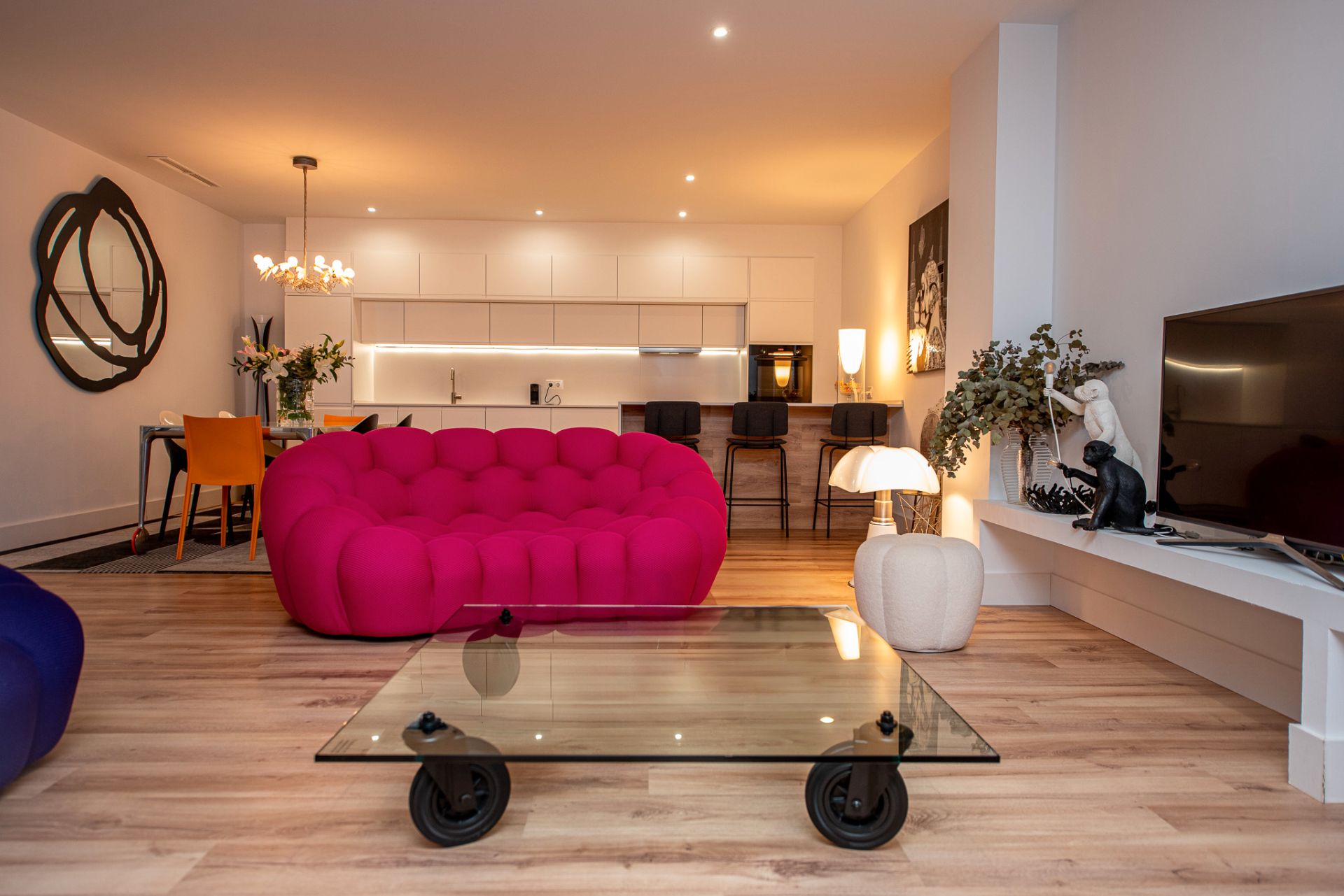 Living room of Premises for sale in Sant Feliu de Guíxols  with Air Conditioner, Heating and Parquet flooring