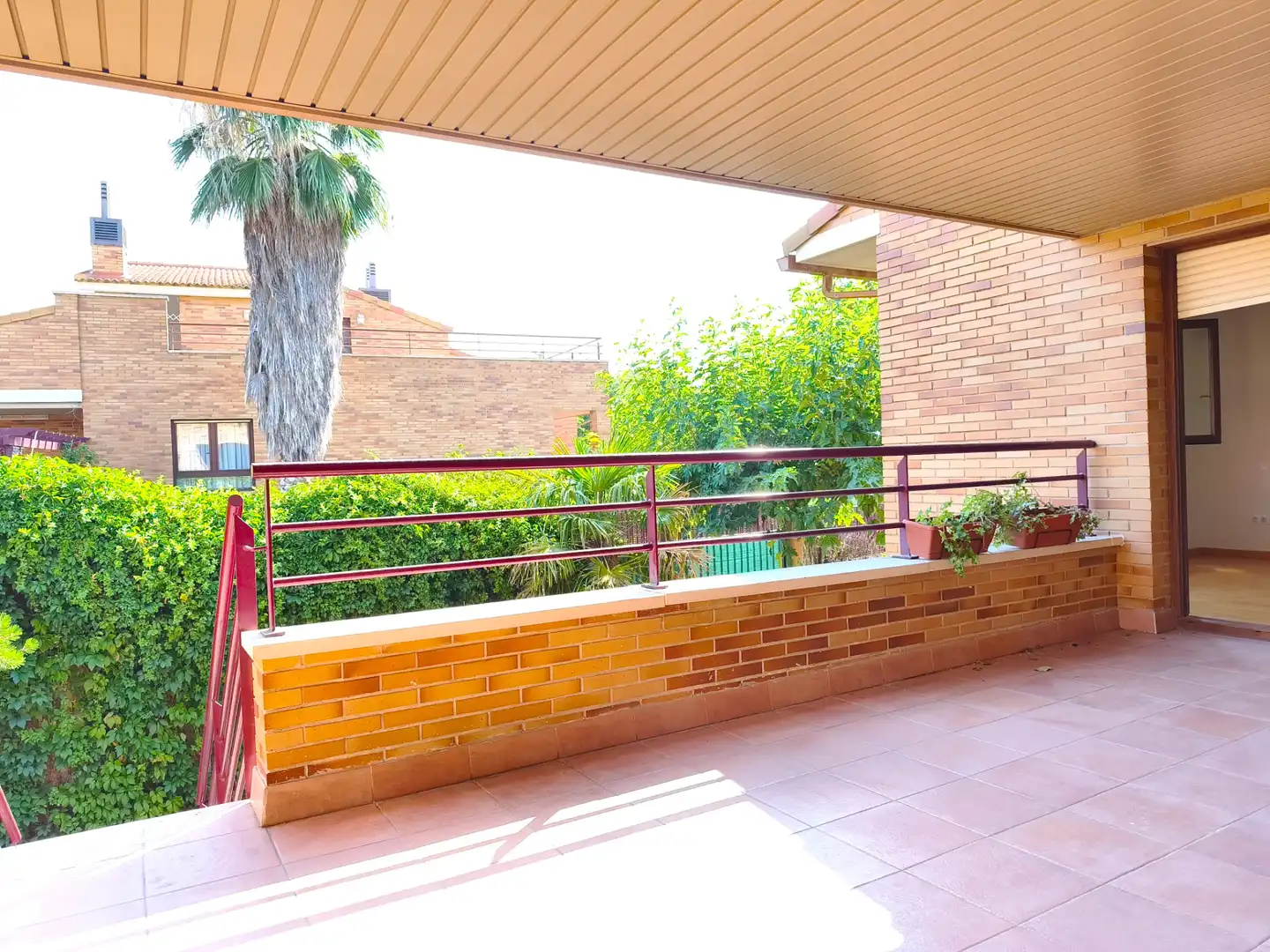 Terraza de Casa o chalet en venta en Zaragoza con Aire acondicionado, Jardín privado y Parquet